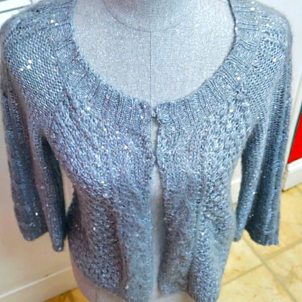 fever hand knitted two clasps sweater